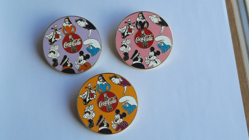 Lot pin coca cola - de, pin's