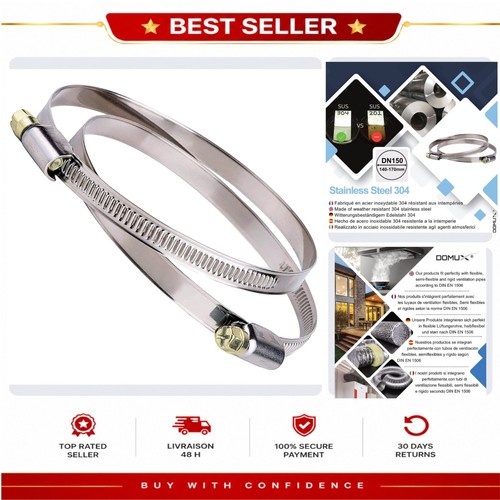 Colliers serrage inox 150 - de,
