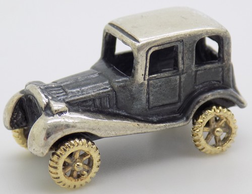 Voiture miniature argent - voiture,
