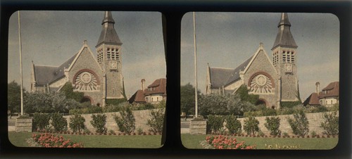 Autochrome stéréo - stéréo, (6x13)