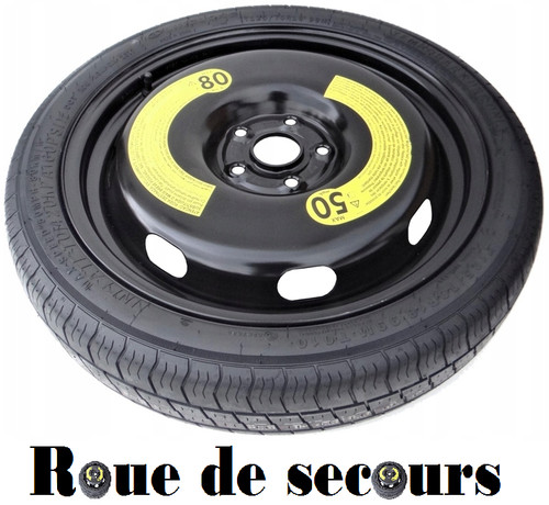 Nouveau roue secours - secours, 125/70