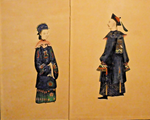 Gouaches chinoises - gouaches,
