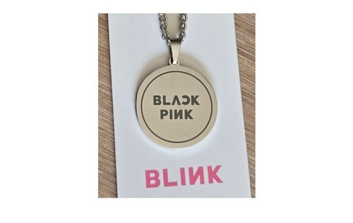 Collier blackpink acier - blackpink,