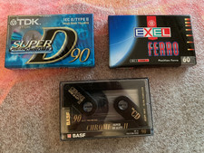 lot 3 cassettes audio vierges