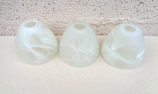 Lot de 3 abat-jours en verre