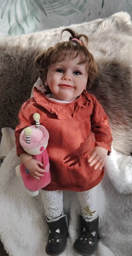 Bébé reborn réaliste rose - bébé,