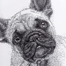 Stylo à bille chiot