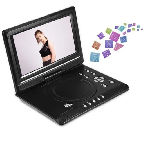 Lecteur dvd portable lcd - portable, 9"