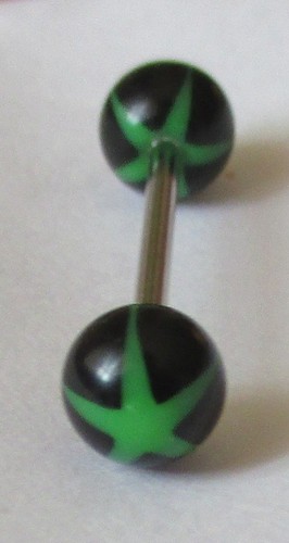 Piercing langue barbell 19 - de,