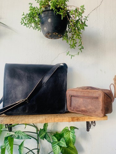 Sac besace homme - homme, vintage