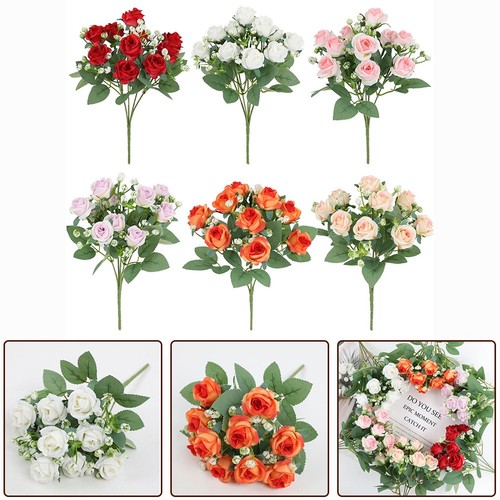 Roses artificielles pour