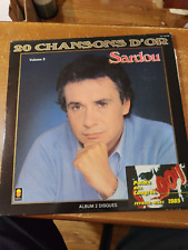 SARDOU 20 CHANSONS D'OR VOL. TWO 2 RECORD SET FRENCH PRESSING