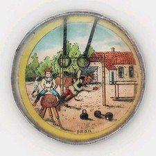 ANCIEN JEU D'ADRESSE DE POCHE ANNEAUX 