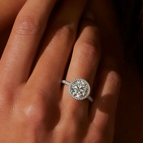 Bague diamant carats - diamant, or
