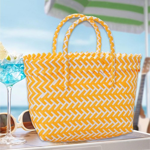 Panier courses tissé - de,