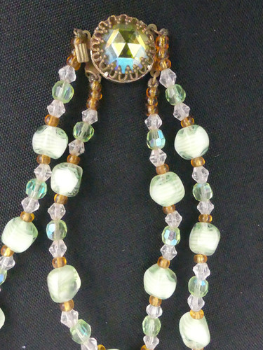 Collier double rangs années - double,