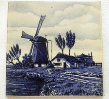 Carrelage Majolique Vintage - Scène Village Moulin à Vent - Villeroy & Boch...