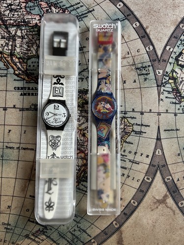 Deux montres swatch - deux,