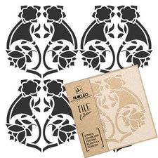 ART NOUVEAU FLEUR #2 Pochoir