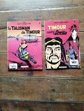TIMOUR n° 3 et 8 dépôt légal 1981 et 1982 éditions DUPUIS - RGTS DANS LE TEXTE