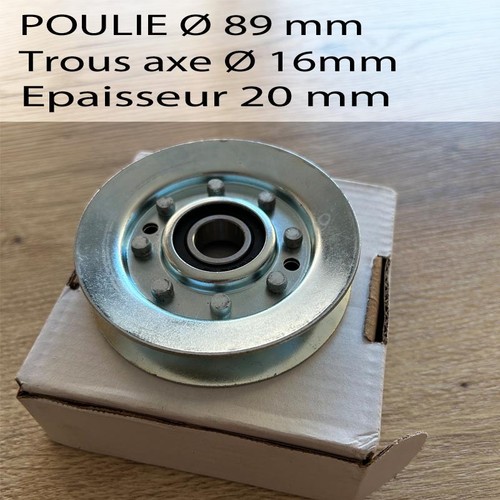 Poulie guidage 89mm - guidage,