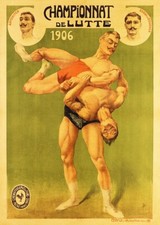 LUTTE CHAMPIONNAT 1906 R86 -