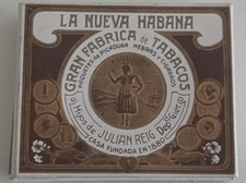 NEW HABANA CIGARETTE PACK ... JULIAN REIG ... REGIOS DE REIG