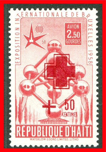 Haiti air post semi postal - haiti,