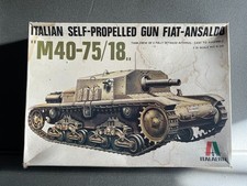 Maquette Militaire Char Tank M40-75/18 Gun Fiat Italaerei 1/35