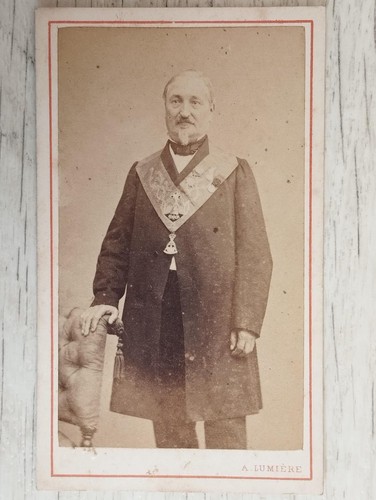 Cdv médecin franc - cdv, maçon