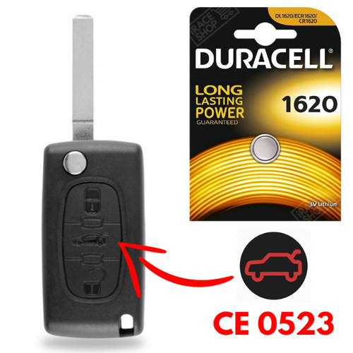 Coque clé plip peugeot 207 - clé,