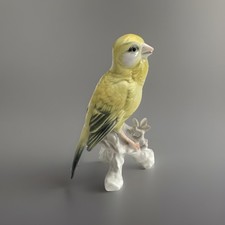 Karl Ens oiseau  canari porcelaine de Saxe Germany