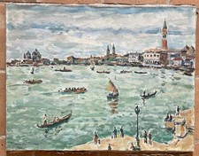 TABLEAU HUILE SUR TOILE MARINE