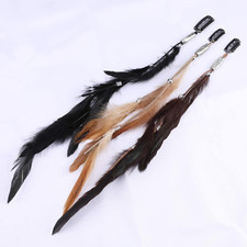 Hippie Pinces Cheveux Plumes,Boho Pinces Cheveux Plumes, Plume Coiffes Indiennes