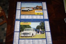 calendrier collector  vieilles