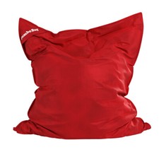 jumbo bag pouf géant - rouge scarlett 14100v-50 jumbo velvet