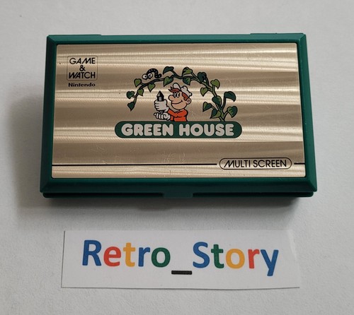 Nintendo game watch green - game,