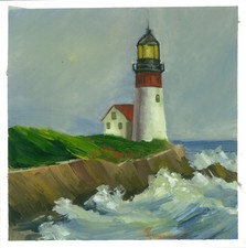 phare de bretagne , tableau