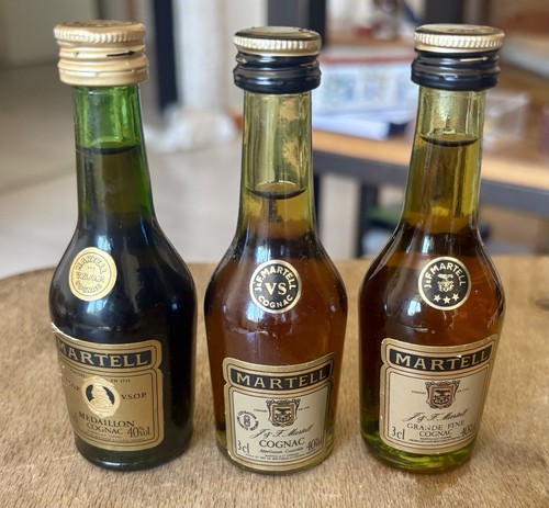 Mini bottle cognac - 3, martell