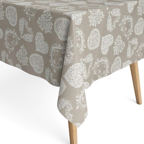 Nappe coton enduit - enduit, coeur