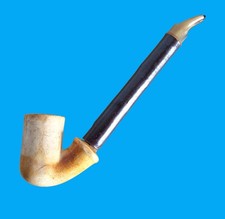 Grosse pipe fumeur ancienne collection écume de mer tabac