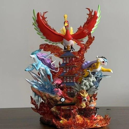Figurine pokémon raikou - ho-oh,