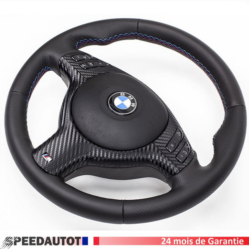 Volant cuir neuf nappa bmw - cuir,
