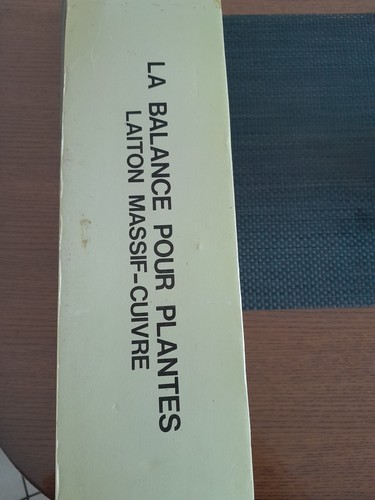 Balance pour plantes laiton - pour,