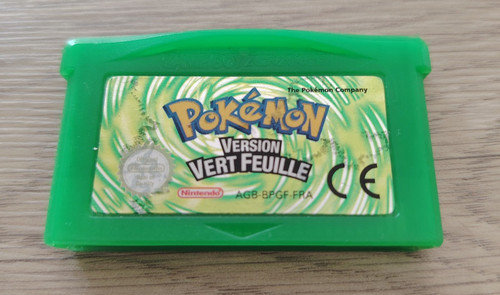 Pokemon version vert feuille - version,