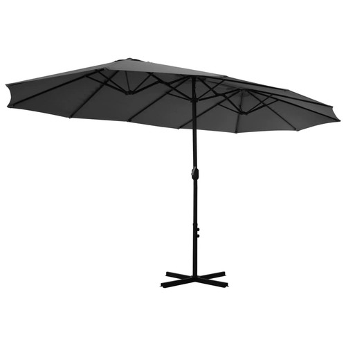 Parasol extérieur poteau en - parasol,