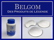 BELGOM ALU, POLISSAGE DOUX DE FINITION SANS RAYURE. MOTO, JANTES, CARTER, 250 ml