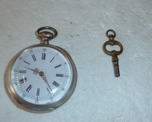 Silver key pocket - key, with