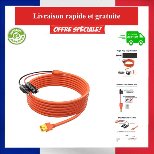 Câble extension solaire - câble, d'extension