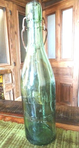 Old beer bottle brewery